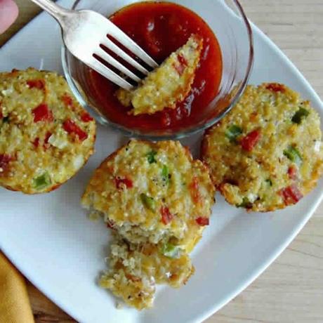 Muffins de Courgettes Tomates et Basilic avec thermomix Muffins de Courgettes Tomates et Basilic avec thermomix