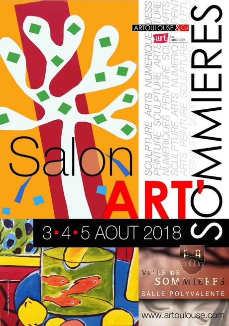 Salon ART Sommières du 3 au 5 août 2018