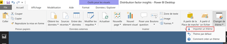 Importer un thème Power BI