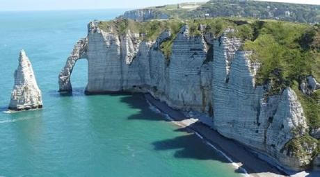 Le dixième plus beau paysage de France: Les falaises d'Etretat