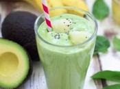 Cocktail banane avocat pomme avec thermomix