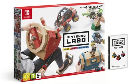 Nintendo Labo présente un nouveau kit pour construire des véhicules. Nintendo Labo présente un nouveau kit pour construire des véhicules.
