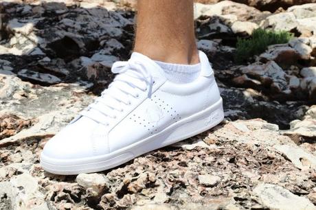 Basket Fred Perry blanches