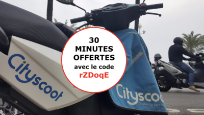 Location scooter électrique à Nice avec Cityscoot