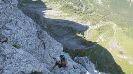 Arête nord de la Pointe de Sales