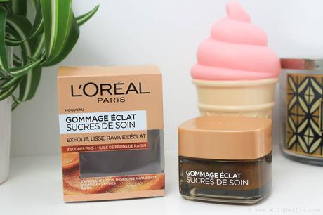 Le Gommage Eclat Soins de Sucre de l’Oréal | Mon avis complet