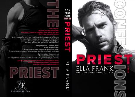 Cover Reveal – Découvrez la couverture de CONFESSIONS : PRIEST d’Ella Frank