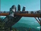 promenade surprenant pont Vietnam, “Cau Vang”