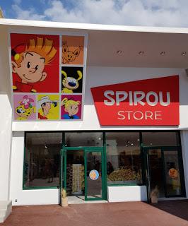 Boutique parc Spirou