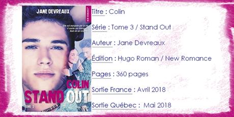 Stand Out #3 Colin de Jane Devreaux