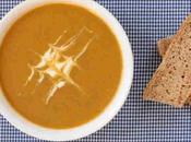 Soupe patate lentilles avec thermomix