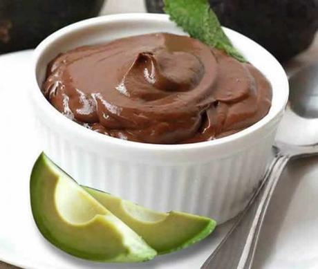 crème à l’avocat et au chocolat avec thermomix