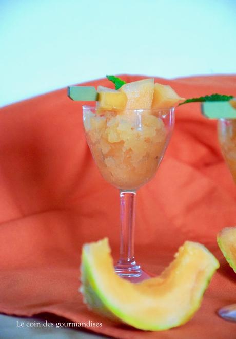 Granité au melon pour vos soirées d’été