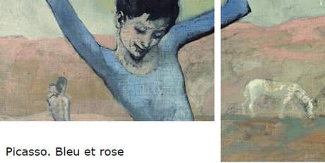 Picasso,  Bleu et rose au Musée d’Orsay