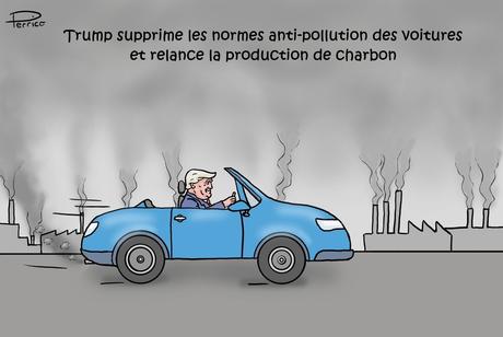 Trump le pollueur