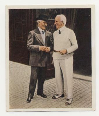 Siegfried Wagner & Arturo Toscanini Sammelkarte / Chromo