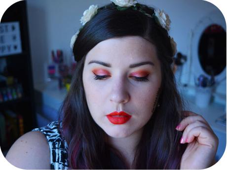 Red Copper Makeup {10-Year Anniversary Kat von D}