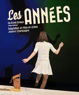 Les années d'Annie Ernaux dans la mise en scène de Jeanne Champagne
