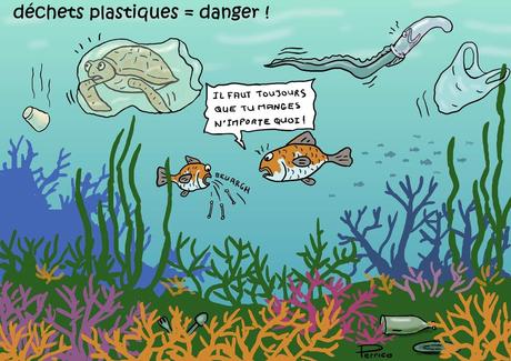 Arrêtez de polluer la mer ! Arrêtez de polluer la mer !