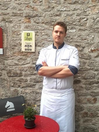 Le chef Geoffrey Marchandé © Gourmets&co Le chef Geoffrey Marchandé © Gourmets&co