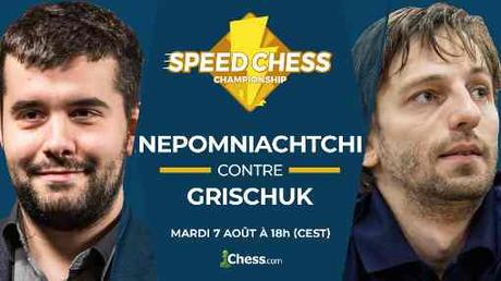 Le match Alexander Grischuk vs Ian Nepomniachtchi sur BlitzStream