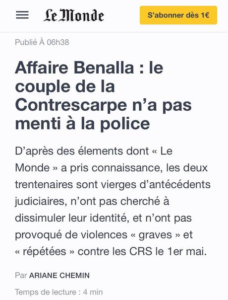 Tout est pourri au royaume de Macron #Benalla (non, je ne suis pas un bot russe ;)