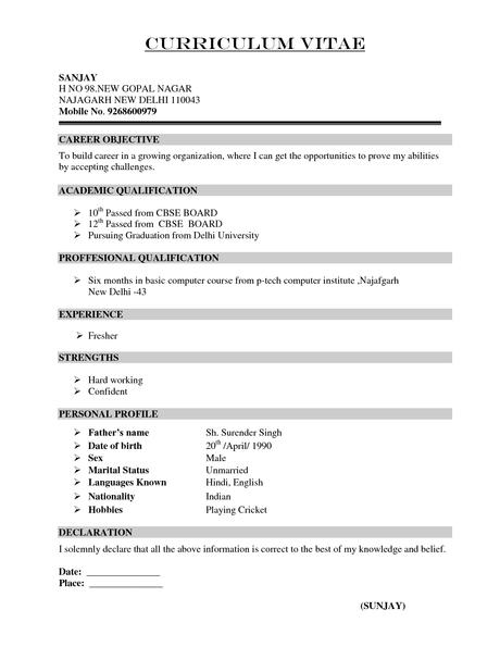 How Do I Make A Cv That Are Likely To Gain You Just About Any Career You Desire ResumesTime