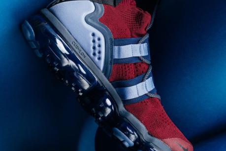 Nike Air Vapormax Flyknit Utility Team Red Black Obsidian release date