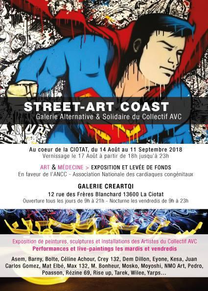 Nouvelle Exposition du collectif AVC à La Ciotat