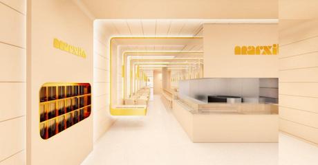 Le chef Thierry Marx arrive près des Champs Elysées