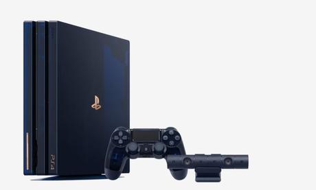 PS4 Pro 500 Million Limited Edition screen unboxing video