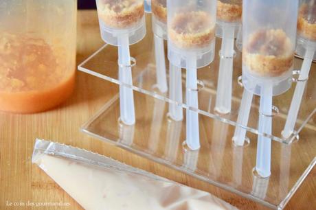 Pushcakes faciles à l’abricot, le dessert fun