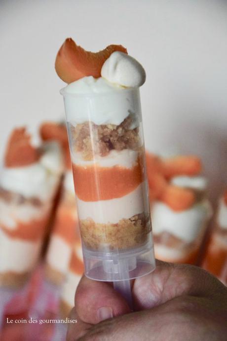 Pushcakes faciles à l’abricot, le dessert fun