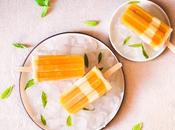 Bâtonnets glacés mangue yaourt