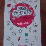 Agenda scolaire 2018-2019 à personnaliser