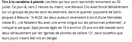 la fusillade de #Beaune était bien RACISTE (silence coupable des politiques)