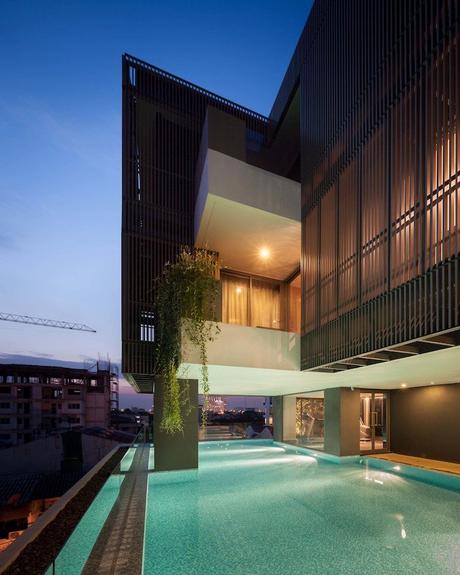 appartements à bangkok piscine parties communes