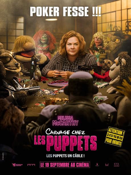 Nouvelles affiches VF pour Carnage chez les Puppets de Brian Henson