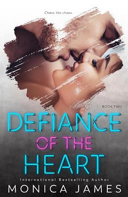 Cover Reveal : Découvrez la couverture et le résumé de Defiance of the Heart de Monica James