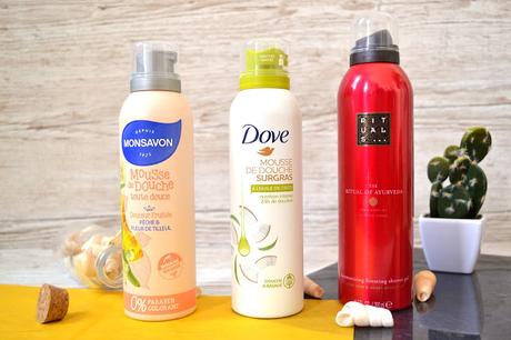 Mousses de douche : 3 produits sur le banc d'essai Mousses de douche : 3 produits sur le banc d'essai
