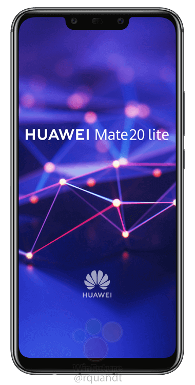 Le Huawei Mate 20 Lite apparaît en images !