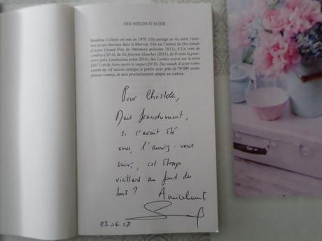 Dédicace Sandrine Collette