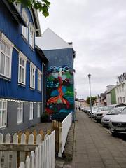 Mur à Reykjavik