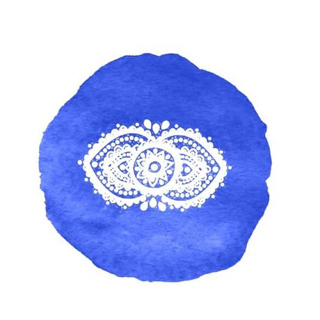 Le guide ultimes des 7 chakras, les harmoniser, les symptômes de déséquilibre…. Représentation de couleur indigo pour le troisième oeil