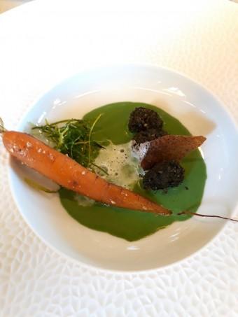 Escargots, émulsion réglisse © Gourmets&co