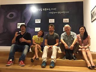 L'expo Pablo à Séoul...