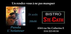 Bistro le Ste-Cath vous invite, admission gratuite