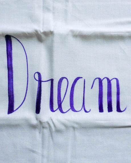 motivational quotes dream coussin housse taie oreiller diy violet phrase motivation