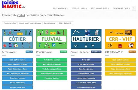 loisirs-nautic.fr : un excellent site gratuit de révision du permis plaisance