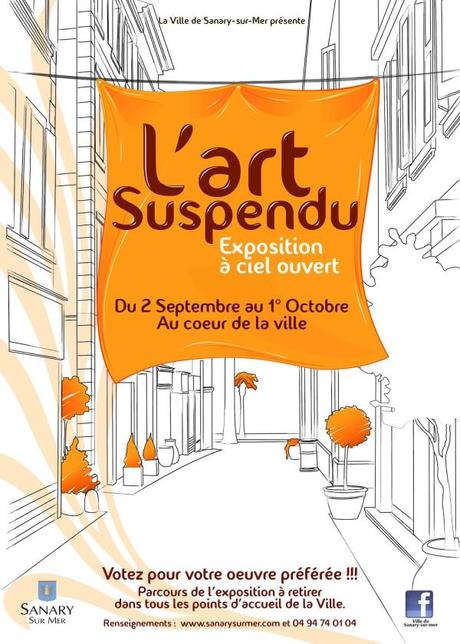 4ème édition de l’Art suspendu à Sanary-sur-Mer